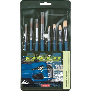 Pinselset BRUNNEN 8-teilig Fast Wheel