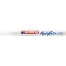 edding 5500 Acrylmarker extra fein verkehrsweiß matt