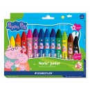 Peppa Pig Wachsmalkreide im 12er Etui Noris® junior 224