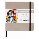 Darwi for you Sketchbook14x14cm 80 Blatt 140g Skizzenbuch...