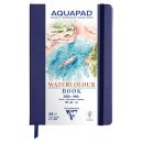 Aquarellskizzenbuch Aquapad, fester Einband, 14x21 cm 24...