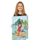 Zeichenmappe A3, Katze, mit Gummizugverschluß, Maße 310 x 440 mm