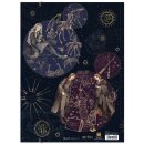 Zeichenmappe A3, Katze, mit Gummizugverschluß, Maße 310 x 440 mm