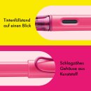 Lamy Safari Füllhalter neonpink mit polierter...