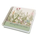 Spiral-Notizbuch Jolie, Wild Herbs ca. A5 120 Blatt