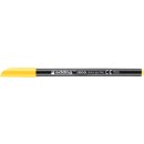 edding 1200 Fasermaler fein Fb.05 gelb