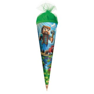 Roth Schultüte Geschwistertüte Block Game mit Tüllverschluss, rund, 35cm