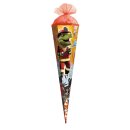 Roth Schultüte Feuerwehr-Dino mit Tüllverschluss 85 cm 6eckig