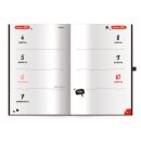 Buchkalender 2027 10 x 15cm Schwarzer Humor