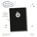 Taschenkalender 2027 A7 7 x 10cm schwarz
