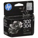 HP 302 / HP 304 Tintenpatrone schwarz ca. 120 Seiten