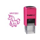 Trodat edy FIX Motivationsstempel Einhorn „Spitze“ - pink