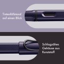 Lamy Safari Füllhalter meteora mit polierter Stahlfeder "M"