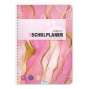 Schulplaner 2026/2027 A5 128 Seiten pink