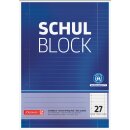 Brunnen Schulblock A4 liniert Lin27 50 Blatt Recycling