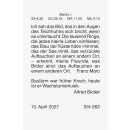 Tagesabreißkalender 2027 – 1 Seite pro Tag – 5,5 × 7,5 cm
