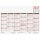 Tafelkalender 2027 DIN A4 quer – 6 Monate pro Seite