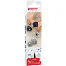 edding 5500 Acrylmarker extra fein schwarz+weiß