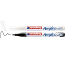 edding 5500 Acrylmarker extra fein schwarz+weiß