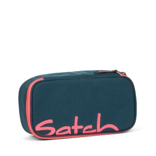 satch Schlamperbox Pink Phantom – Federmäppchen mit Geodreieck