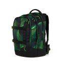Satch Pack Schulrucksack Seismic Green 30 Liter mit Laptopfach