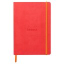 Rhodia Notizbuch A5 liniert80 Blatt, koralle