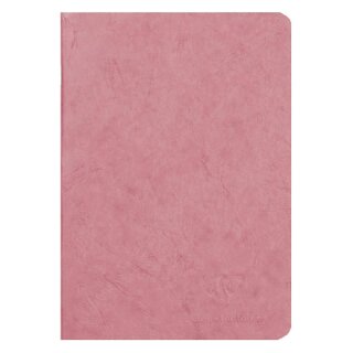 Notizbuch mit Drahtheftung Age Bag 9x14 cm, 48 Blatt liniert - Antikrosa