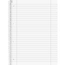 BRUNNEN Collegeblock A4 liniert Lineatur 27, 80 Blatt