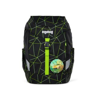 ergobag mini CyBär Race Kindergartenrucksack 10 Liter – für DIN-A4-Dokumente