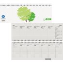 Querkalender 2027 GLOCKEN UWS aus Recyclingpapier – 2 Seiten je Woche