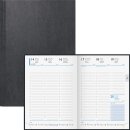 Buchkalender 2027 GLOCKEN A5 schwarz – 1 Woche auf...