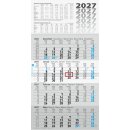 4-Monatskalender 2027 GLOCKEN UWS 30 x 55,5 cm mit...