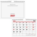 Monatskalender 2027 DIN A4 quer – 1 Monat je Seite