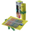 Lamy Farbstiftrolle mit Anspitzer + 12 Farbstifte plus W449