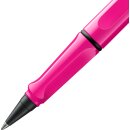 LAMY safari Tintenroller pink – mit blauer T 10 Tintenpatrone