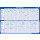 Legamaster Projektplaner 2027, 60 × 90 cm, laminiert – Jahresplaner mit 2 × 6 Monaten