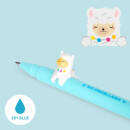 LEGAMI Lovely Friends Gelstift Llama (Lama), himmelblaue...