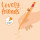 LEGAMI Lovely Friends Gelstift Tiger, orangefarbene Tinte, 0,5 mm