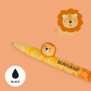 LEGAMI Lovely Friends Gelstift Lion (Löwe), schwarze...
