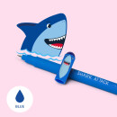 LEGAMI löschbarer Gelstift Shark (Hai), Blau, 0,7 mm