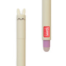 LEGAMI löschbarer Gelstift Bunny (Hase), Violett, 0,7 mm