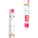 LEGAMI löschbarer Gelstift Unicorn (Einhorn), Rosa, 0,7 mm