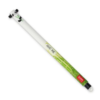LEGAMI löschbarer Gelstift Panda, Schwarz, 0,7 mm