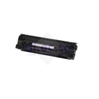 Alecso Toner kompatibel zu HP CB435A, Schwarz, ca. 3.000 Seiten, High Capacity