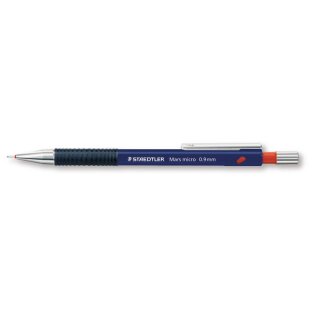 Staedtler Druckbleistift Marsmicro 0,9 mm, mit ISO-Code, blau