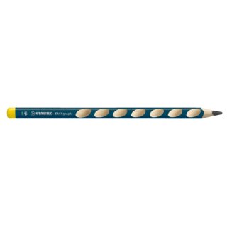 Bleistift EASYgraph, für Linkshänder, HB, mit Namensschild, petrol