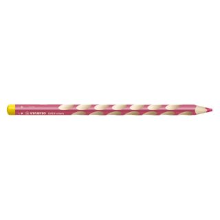 Stabilo Buntstift EasyColors ergonomischer Linkshänderfarbstift, Buntstift rosa (350)