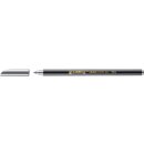 Edding 1200 Fasermaler metallic silber