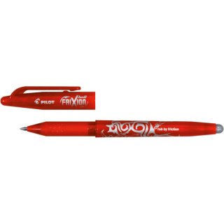 Tintenroller FriXion Ball 0.7 mm, radierbar, nachfüllbar, umweltfreundlich, rot