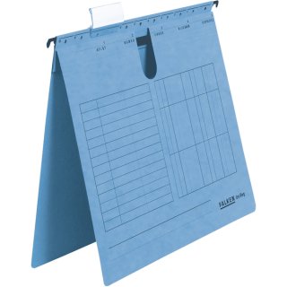Hängehefter UniReg, für DIN A4, kaufmännische Heftung, 230g/qm-Kraftkarton, blau